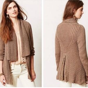 Anthropologie Sirretta Cardigan by Knitted & Knotted